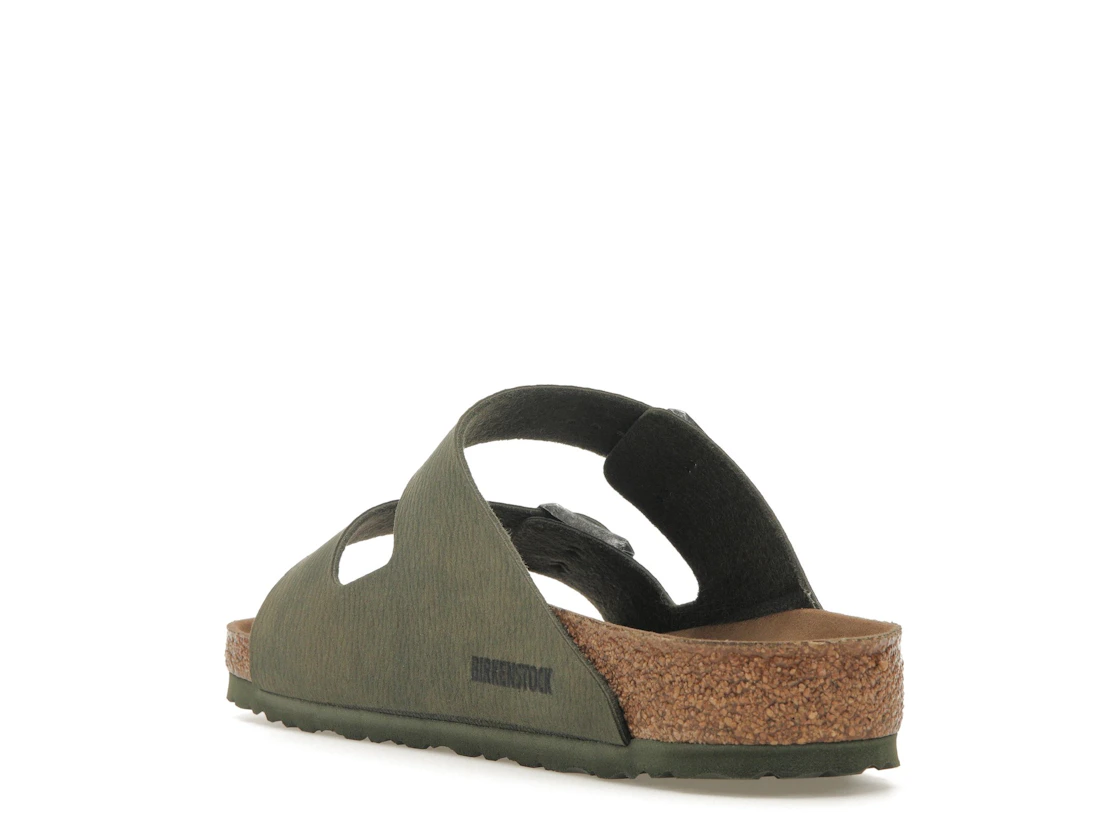 Vue 25 de Birkenstock Arizona Vegan Microfiber Desert Dust Thyme