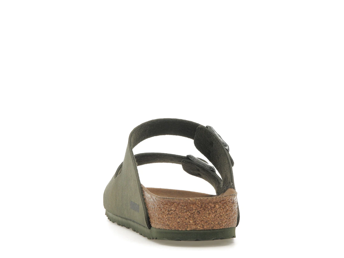 Vue 27 de Birkenstock Arizona Vegan Microfiber Desert Dust Thyme