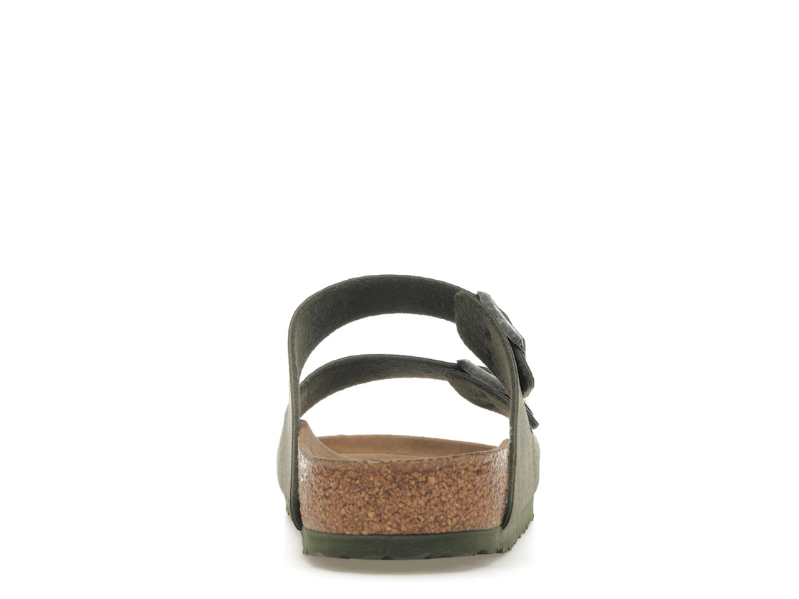 Vue 28 de Birkenstock Arizona Vegan Microfiber Desert Dust Thyme