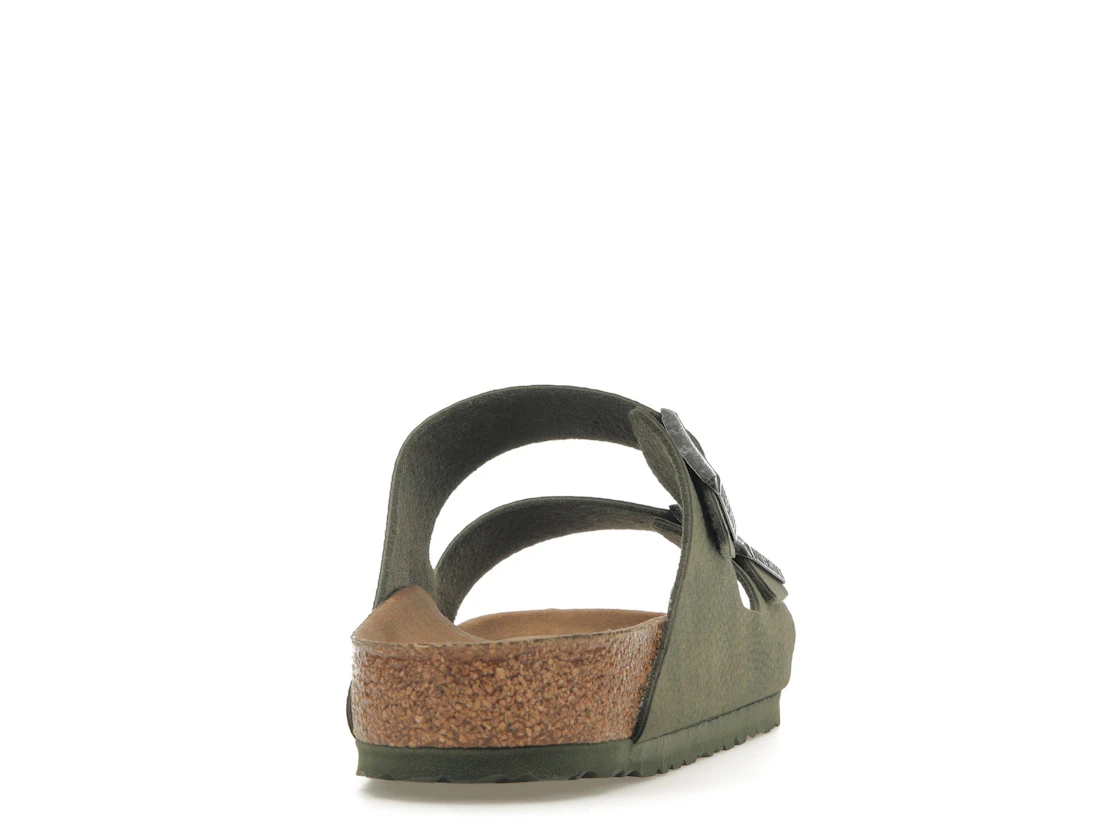 Vue 29 de Birkenstock Arizona Vegan Microfiber Desert Dust Thyme