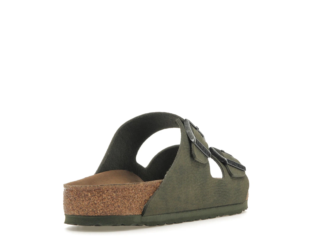 Vue 31 de Birkenstock Arizona Vegan Microfiber Desert Dust Thyme