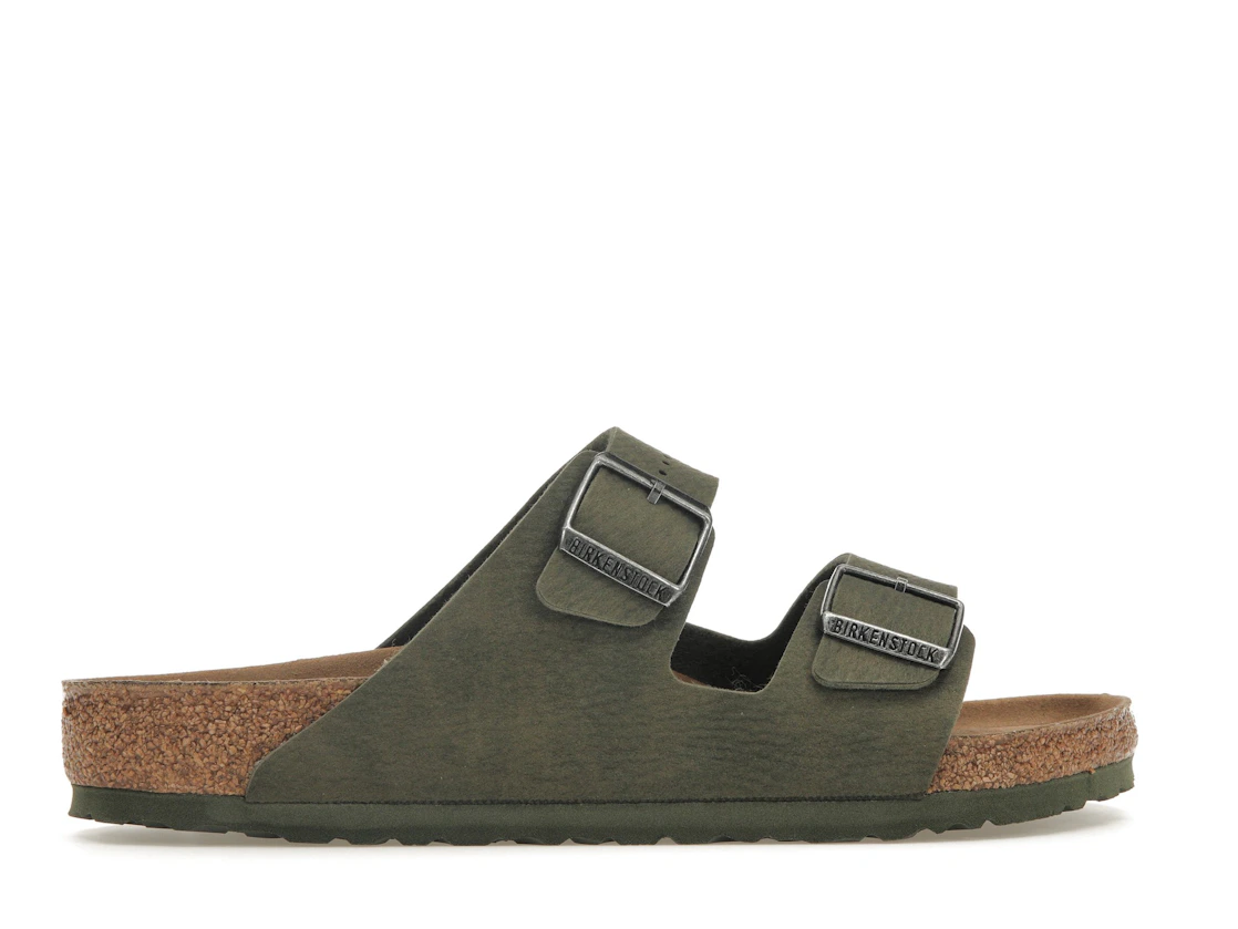 Vue 36 de Birkenstock Arizona Vegan Microfiber Desert Dust Thyme