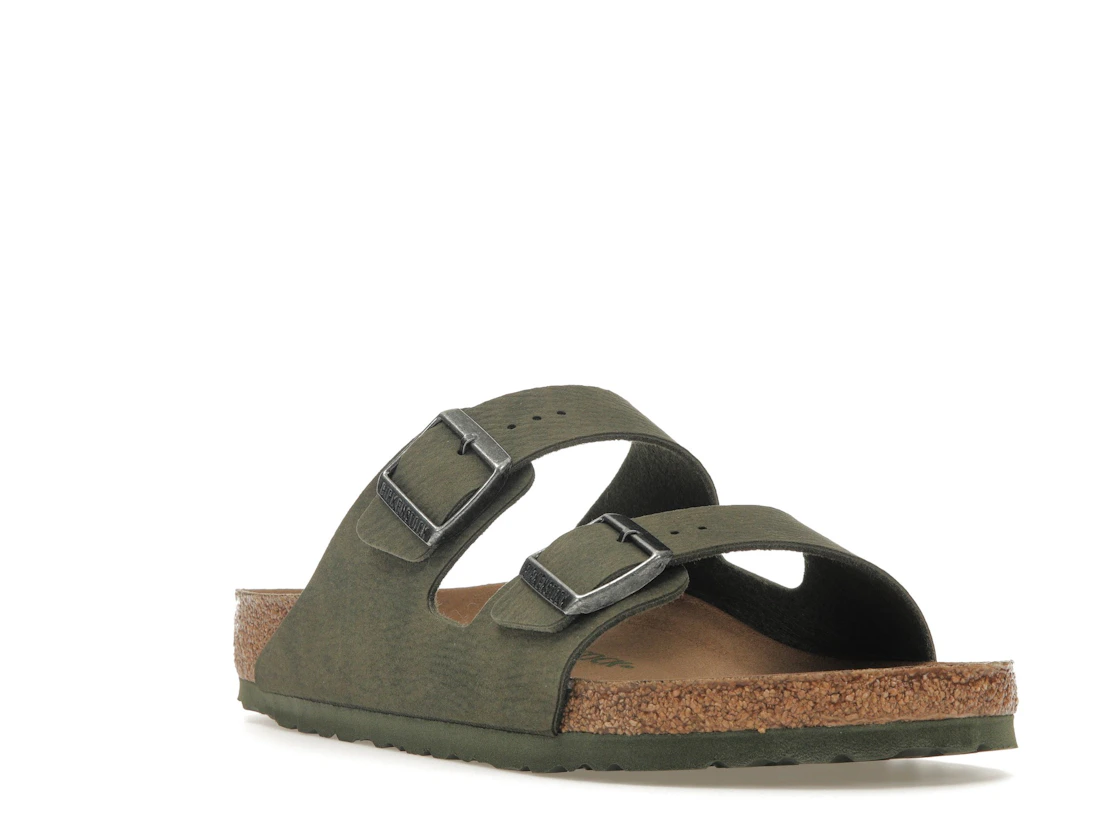Vue 6 de Birkenstock Arizona Vegan Microfiber Desert Dust Thyme