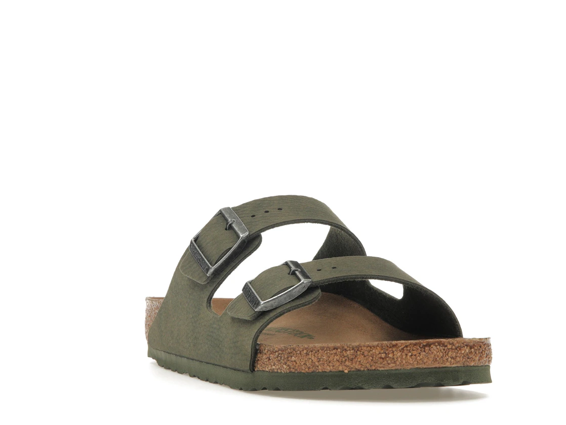Vue 7 de Birkenstock Arizona Vegan Microfiber Desert Dust Thyme