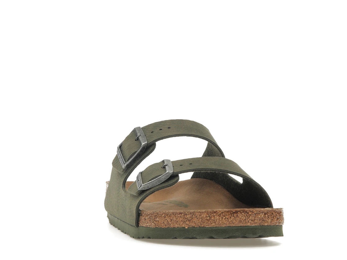 Vue 8 de Birkenstock Arizona Vegan Microfiber Desert Dust Thyme
