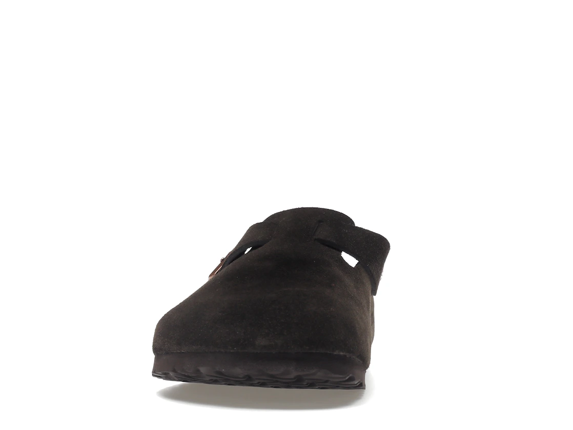 Vue 11 de Birkenstock Boston Soft Footbed Suede  Mocha