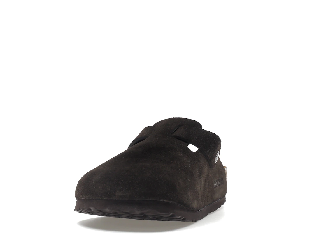 Vue 12 de Birkenstock Boston Soft Footbed Suede  Mocha