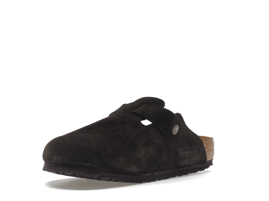 Vue 14 de Birkenstock Boston Soft Footbed Suede  Mocha