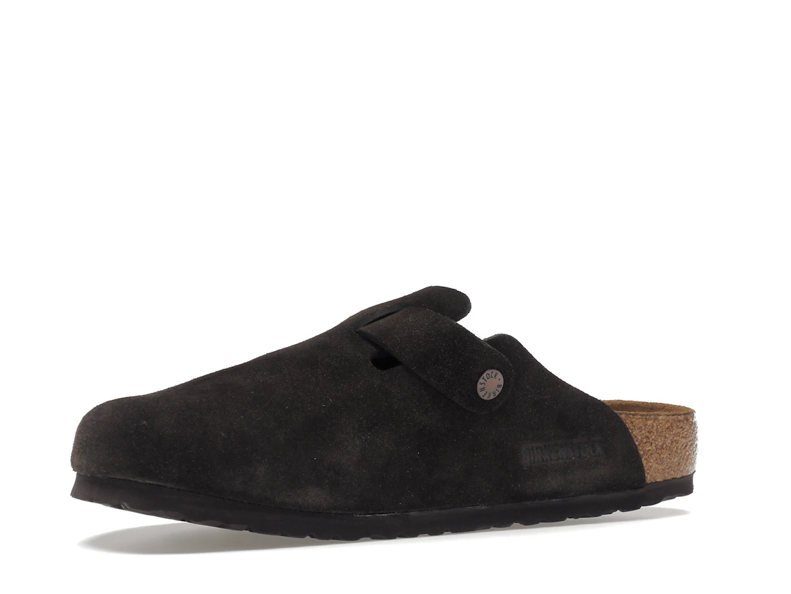 Vue 16 de Birkenstock Boston Soft Footbed Suede  Mocha
