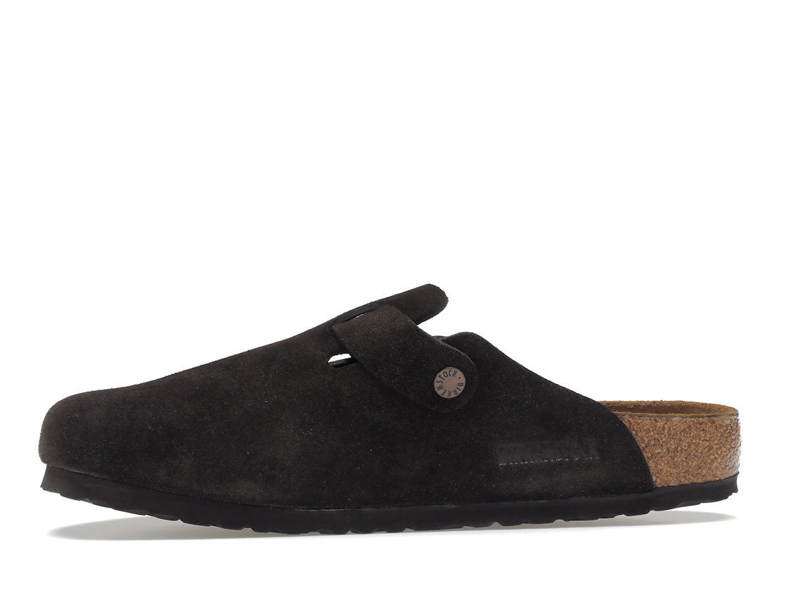 Vue 18 de Birkenstock Boston Soft Footbed Suede  Mocha
