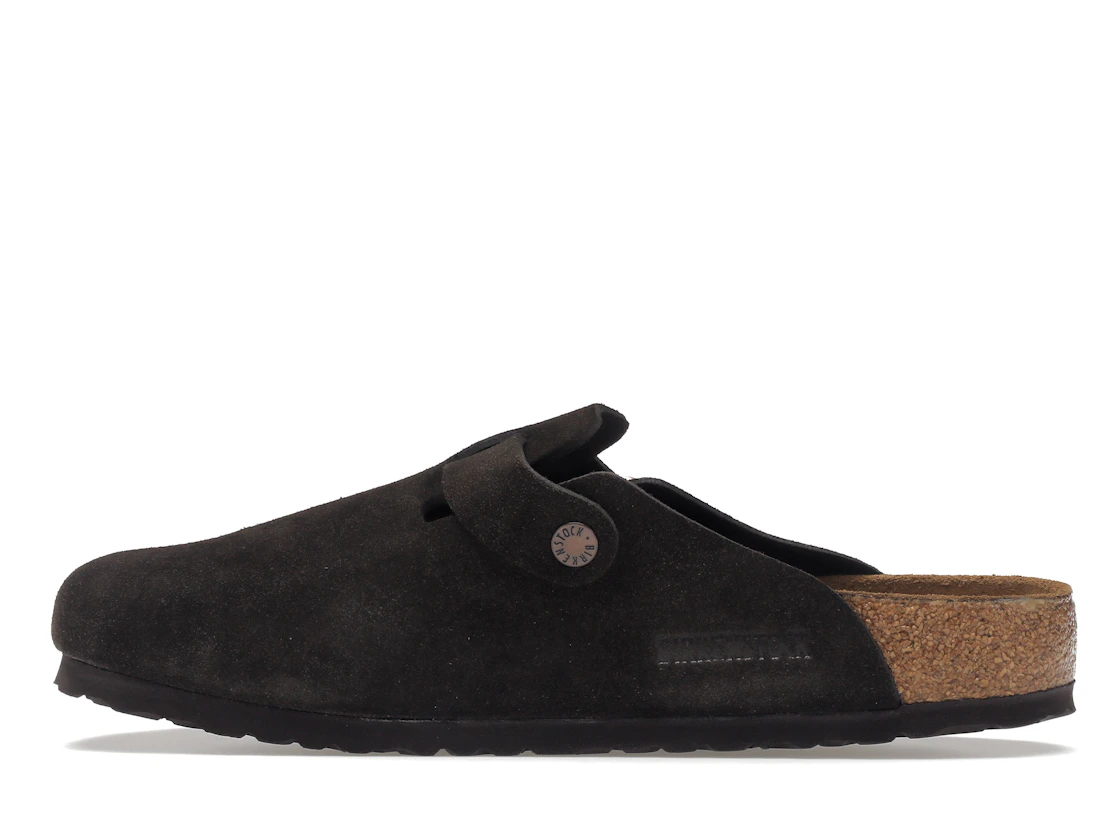 Vue 20 de Birkenstock Boston Soft Footbed Suede  Mocha