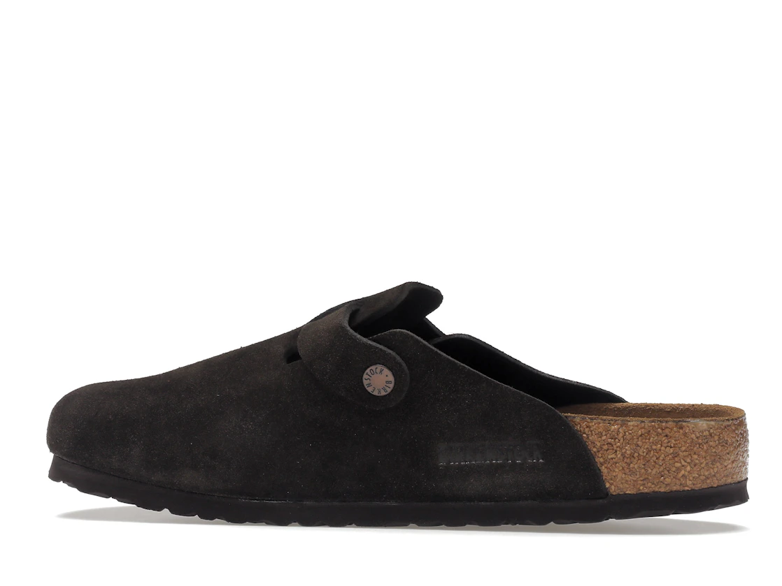 Vue 21 de Birkenstock Boston Soft Footbed Suede  Mocha