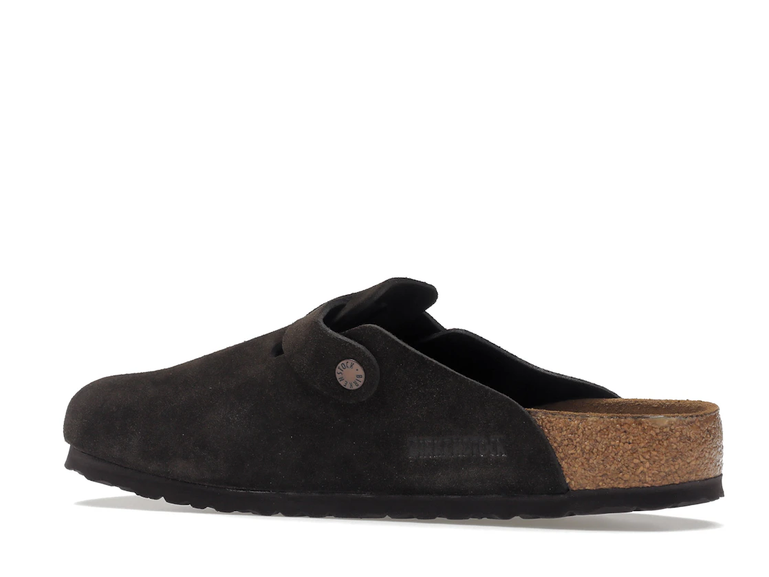 Vue 22 de Birkenstock Boston Soft Footbed Suede  Mocha