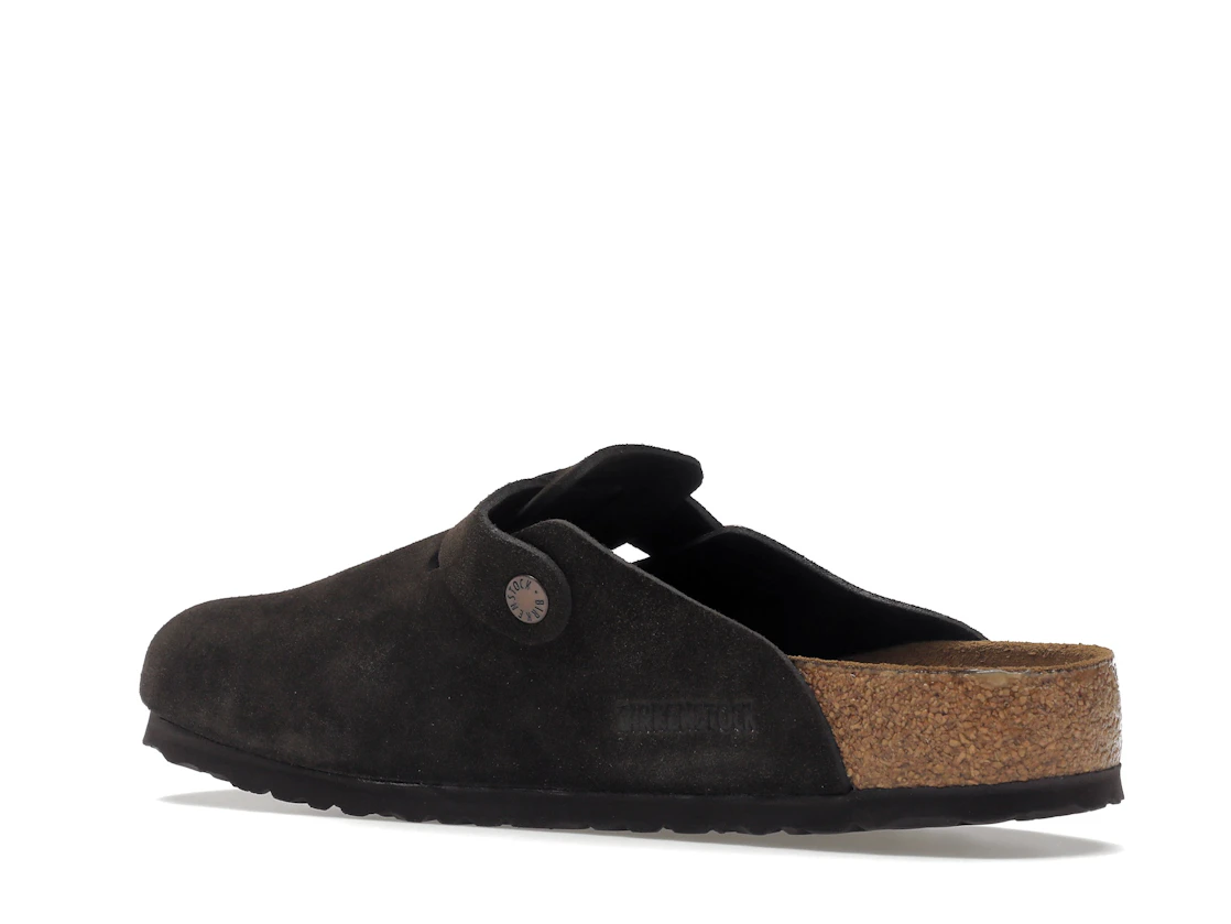 Vue 23 de Birkenstock Boston Soft Footbed Suede  Mocha