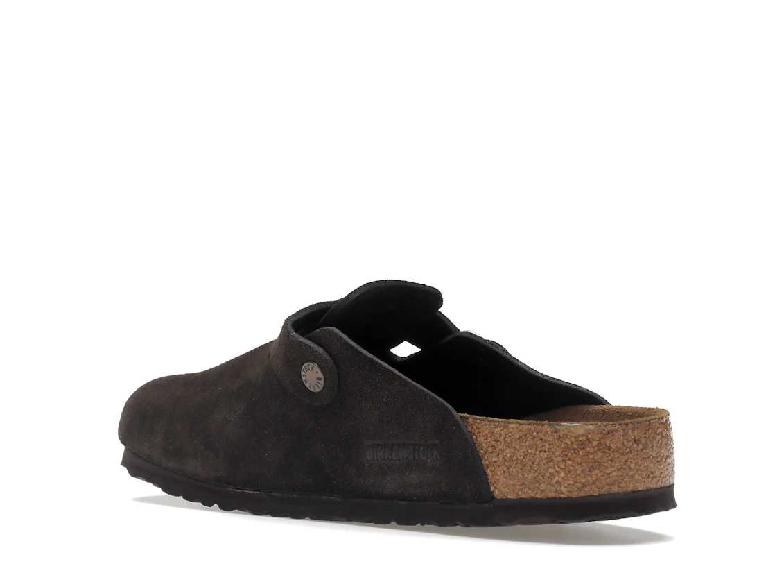 Vue 24 de Birkenstock Boston Soft Footbed Suede  Mocha