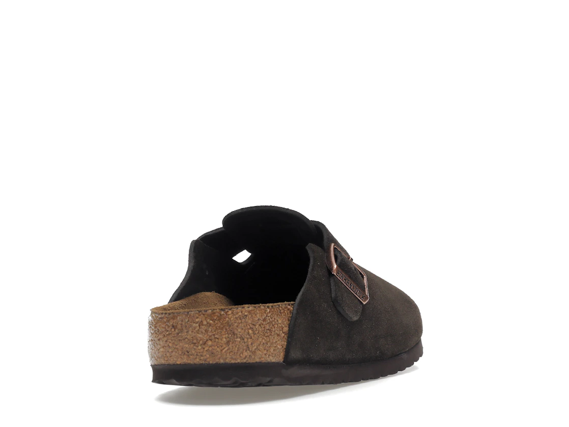 Vue 30 de Birkenstock Boston Soft Footbed Suede  Mocha
