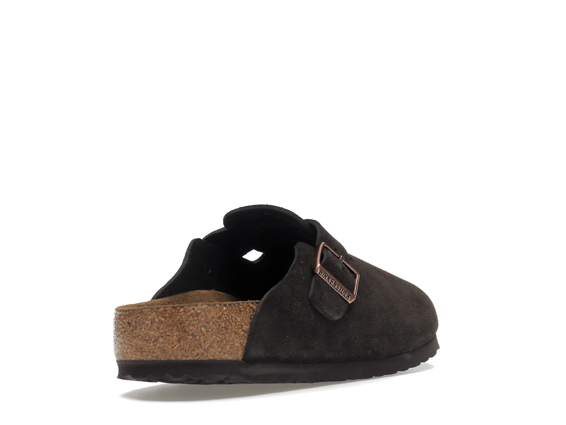 Vue 31 de Birkenstock Boston Soft Footbed Suede  Mocha