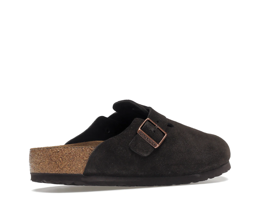 Vue 33 de Birkenstock Boston Soft Footbed Suede  Mocha