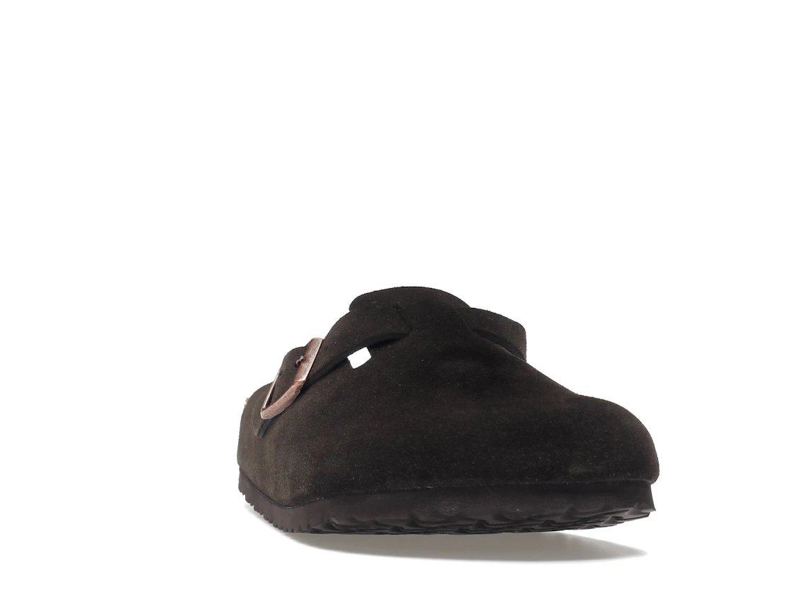 Vue 8 de Birkenstock Boston Soft Footbed Suede  Mocha