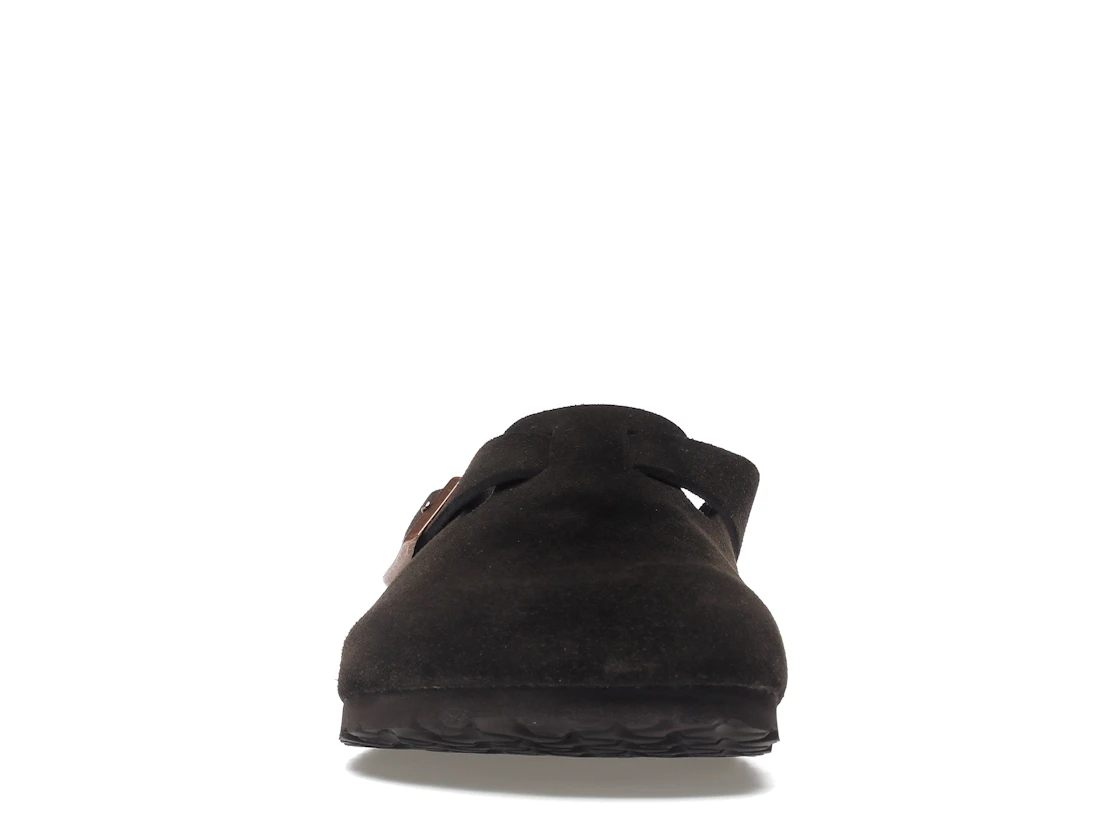 Vue 10 de Birkenstock Boston Soft Footbed Suede  Mocha