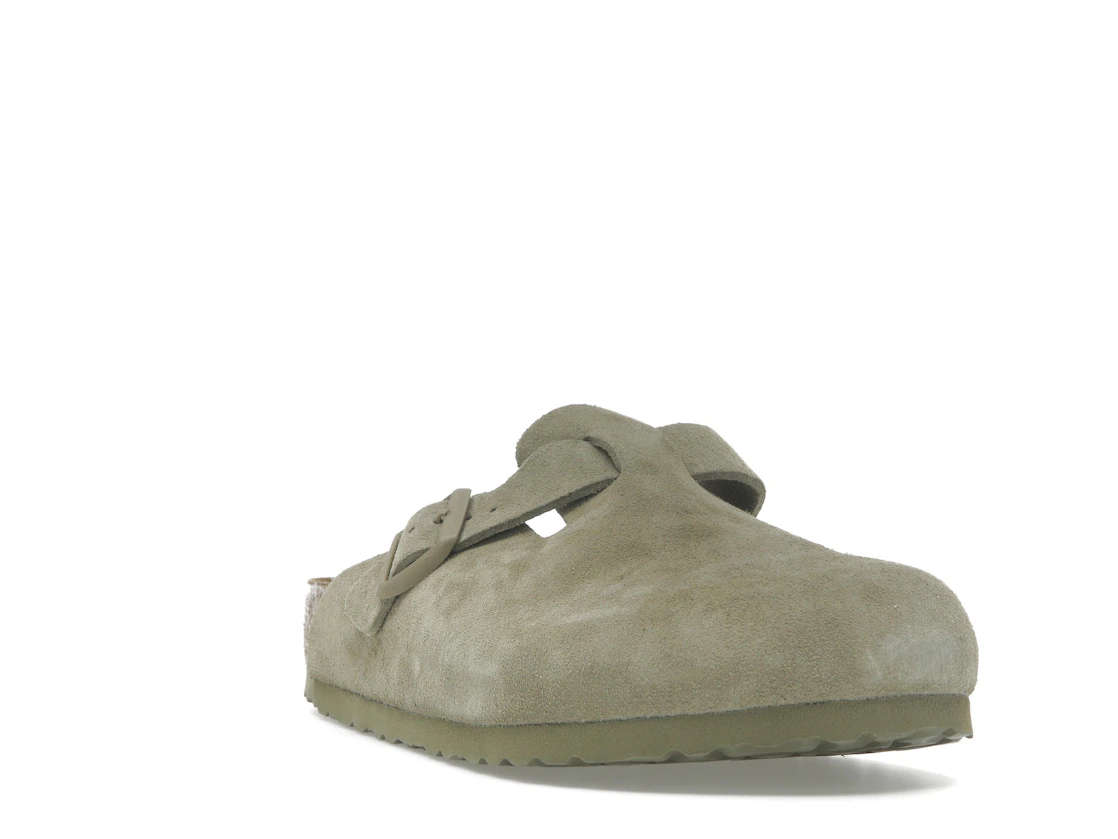 Vue 7 de Birkenstock Boston Suede Faded Khaki