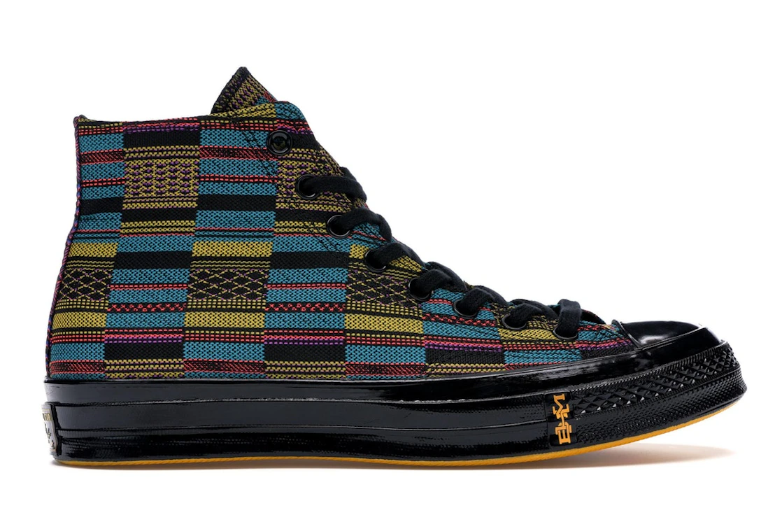 Vue 1 de Converse Chuck Taylor All Star 70 Hi BHM Black Multi All Over Print (2019)