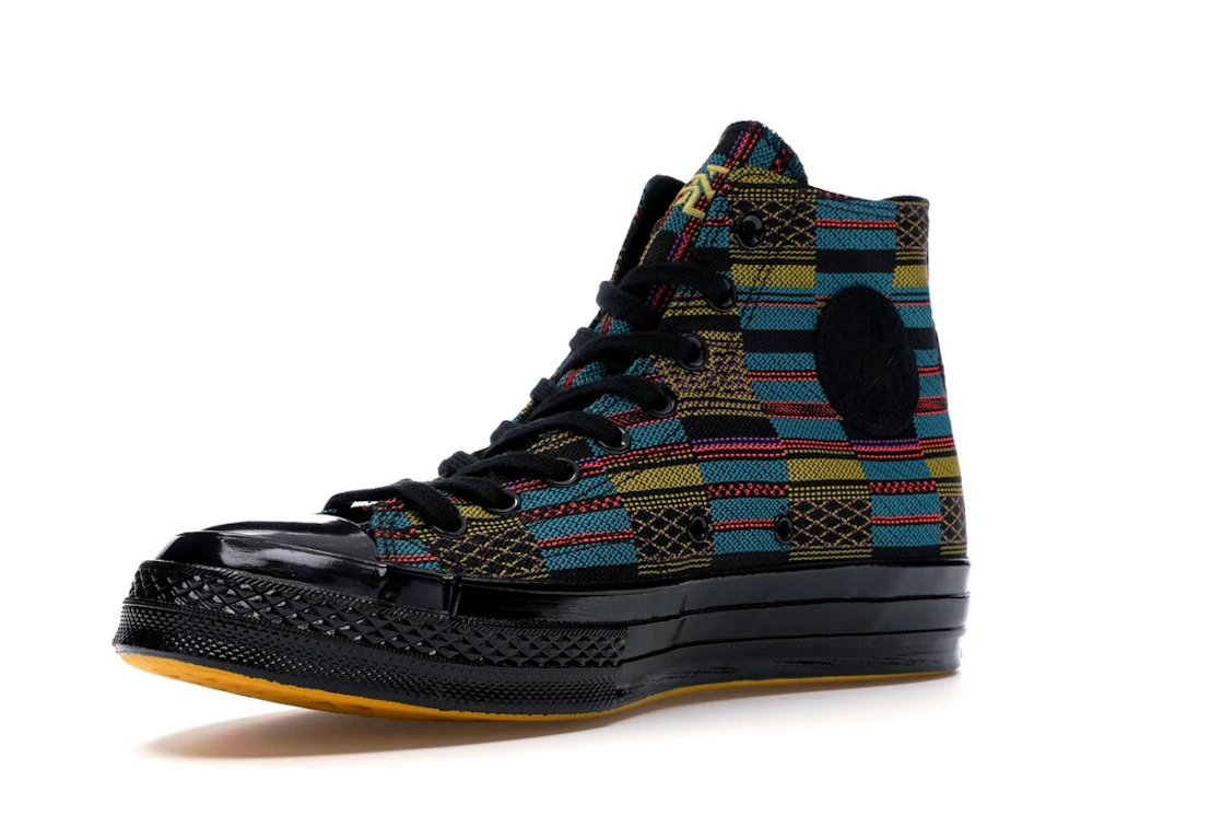 Vue 15 de Converse Chuck Taylor All Star 70 Hi BHM Black Multi All Over Print (2019)
