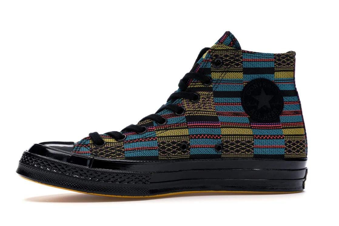 Vue 18 de Converse Chuck Taylor All Star 70 Hi BHM Black Multi All Over Print (2019)
