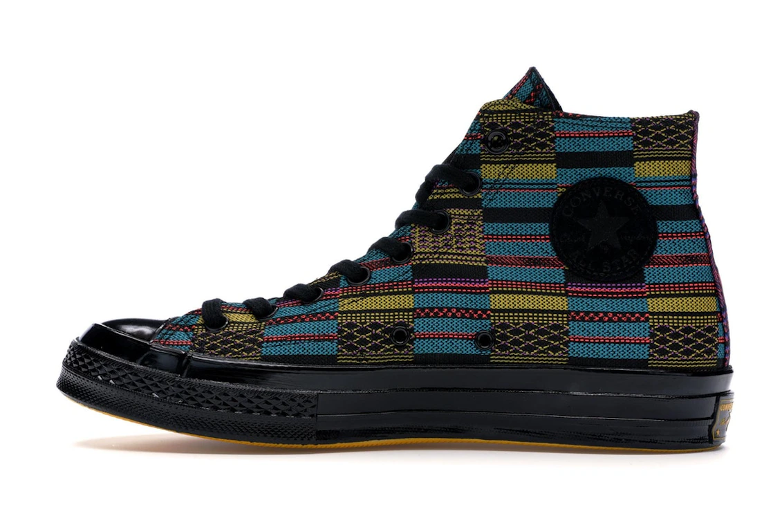 Vue 20 de Converse Chuck Taylor All Star 70 Hi BHM Black Multi All Over Print (2019)