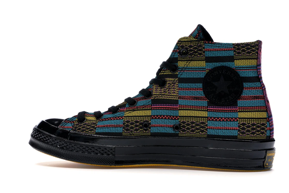 Vue 21 de Converse Chuck Taylor All Star 70 Hi BHM Black Multi All Over Print (2019)