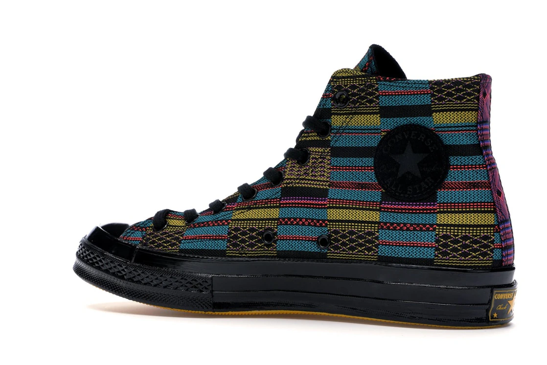 Vue 22 de Converse Chuck Taylor All Star 70 Hi BHM Black Multi All Over Print (2019)
