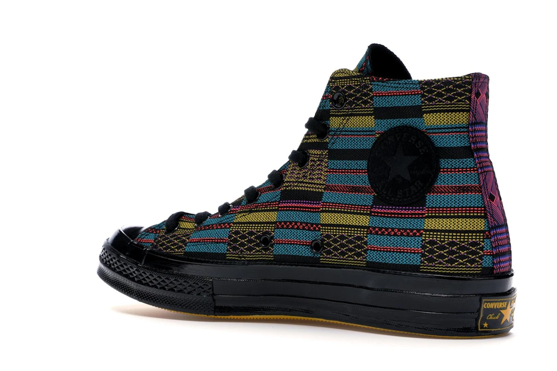 Vue 23 de Converse Chuck Taylor All Star 70 Hi BHM Black Multi All Over Print (2019)