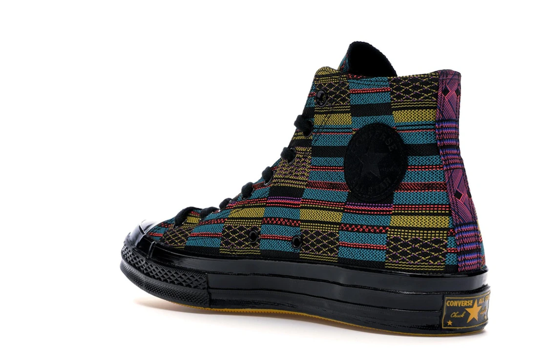 Vue 24 de Converse Chuck Taylor All Star 70 Hi BHM Black Multi All Over Print (2019)