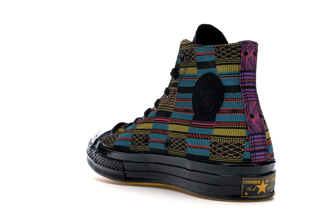 Vue 25 de Converse Chuck Taylor All Star 70 Hi BHM Black Multi All Over Print (2019)