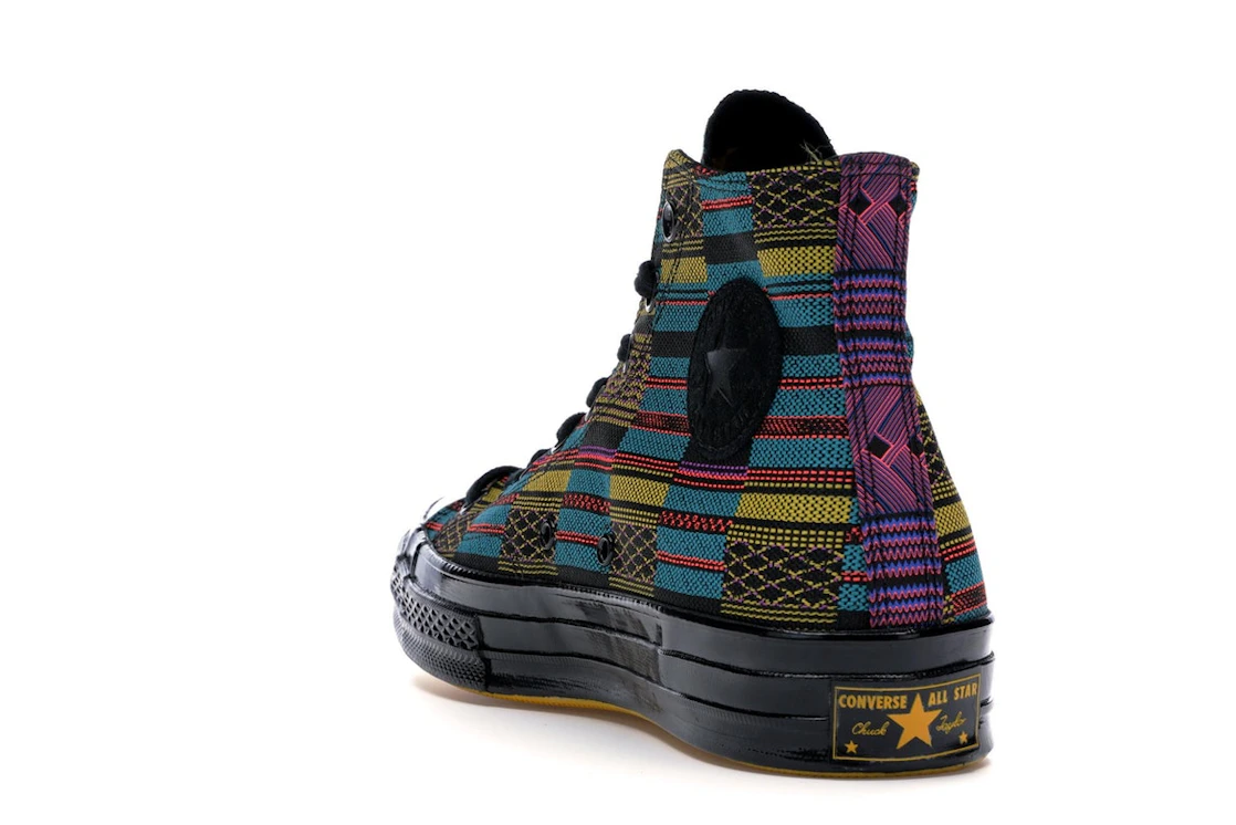 Vue 26 de Converse Chuck Taylor All Star 70 Hi BHM Black Multi All Over Print (2019)