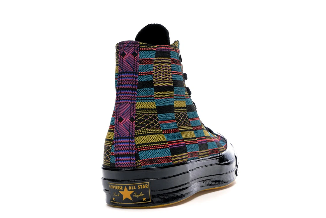 Vue 30 de Converse Chuck Taylor All Star 70 Hi BHM Black Multi All Over Print (2019)