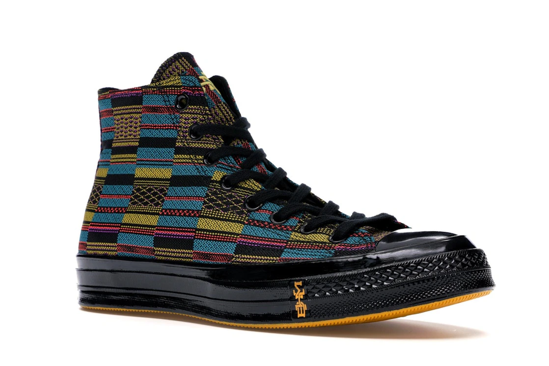 Vue 5 de Converse Chuck Taylor All Star 70 Hi BHM Black Multi All Over Print (2019)