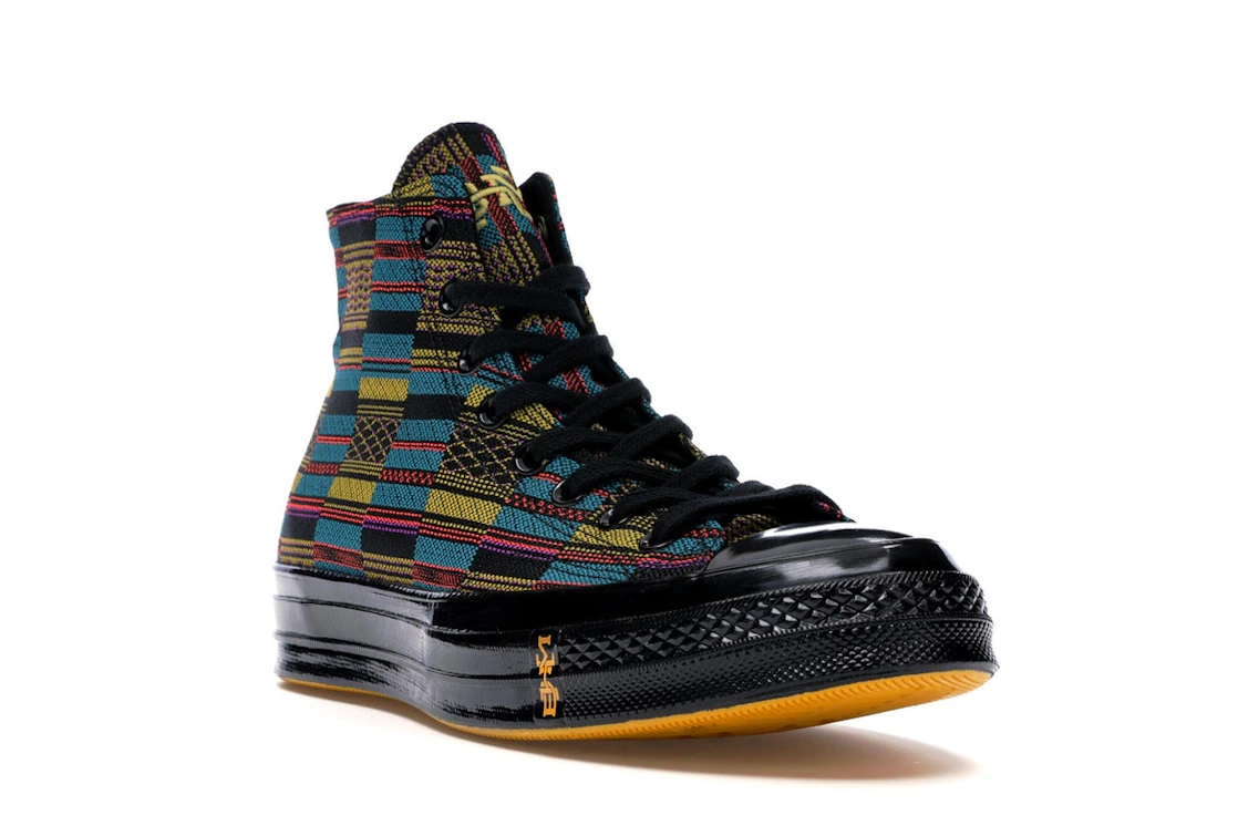 Vue 7 de Converse Chuck Taylor All Star 70 Hi BHM Black Multi All Over Print (2019)