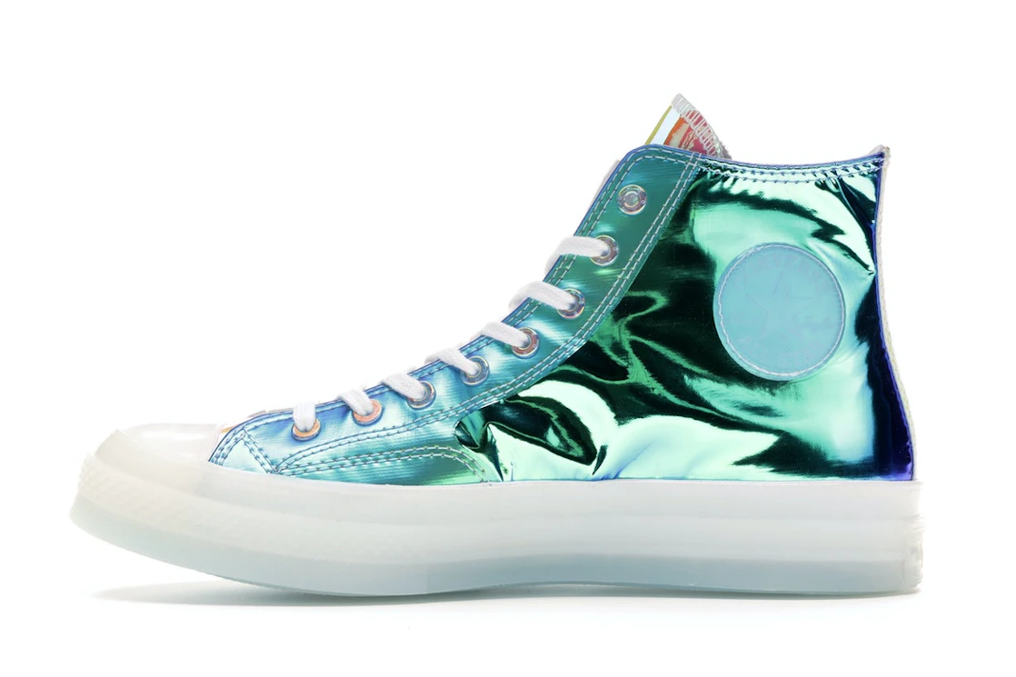 Vue 19 de Converse Chuck Taylor All Star 70 Hi Iridescent