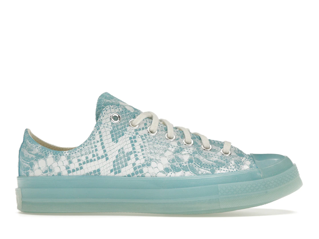 Vue 1 de Converse Chuck Taylor All Star 70 Ox Golf Wang Python Blue