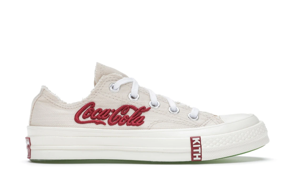 Vue 1 de Converse Chuck Taylor All Star 70 Ox Kith x Coca Cola White