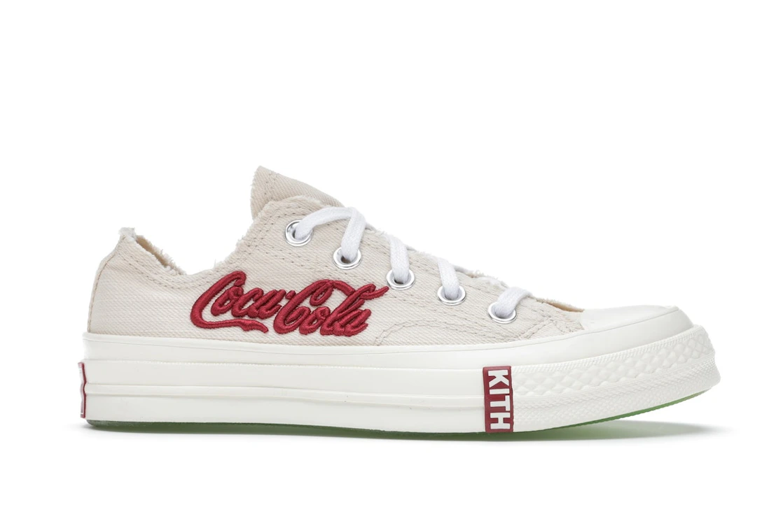 Vue 2 de Converse Chuck Taylor All Star 70 Ox Kith x Coca Cola White