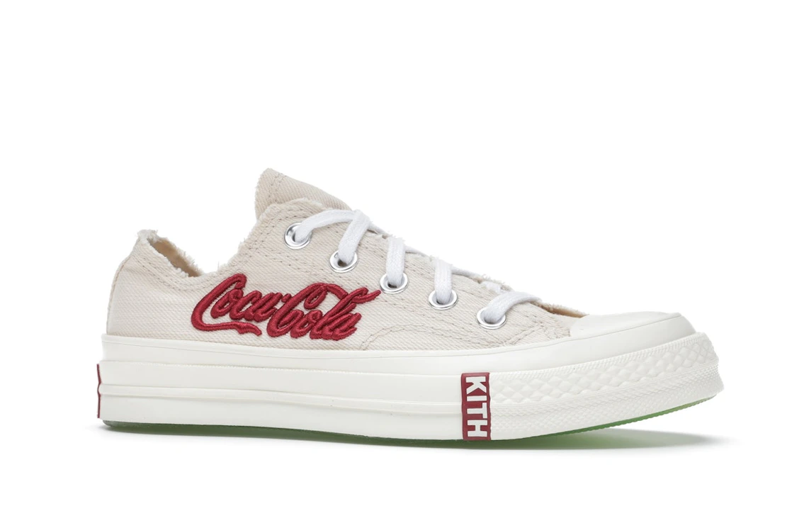 Vue 3 de Converse Chuck Taylor All Star 70 Ox Kith x Coca Cola White