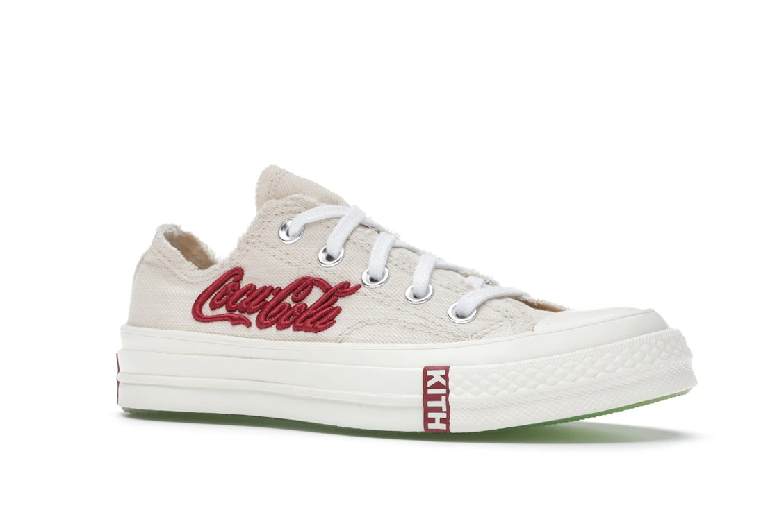 Vue 4 de Converse Chuck Taylor All Star 70 Ox Kith x Coca Cola White