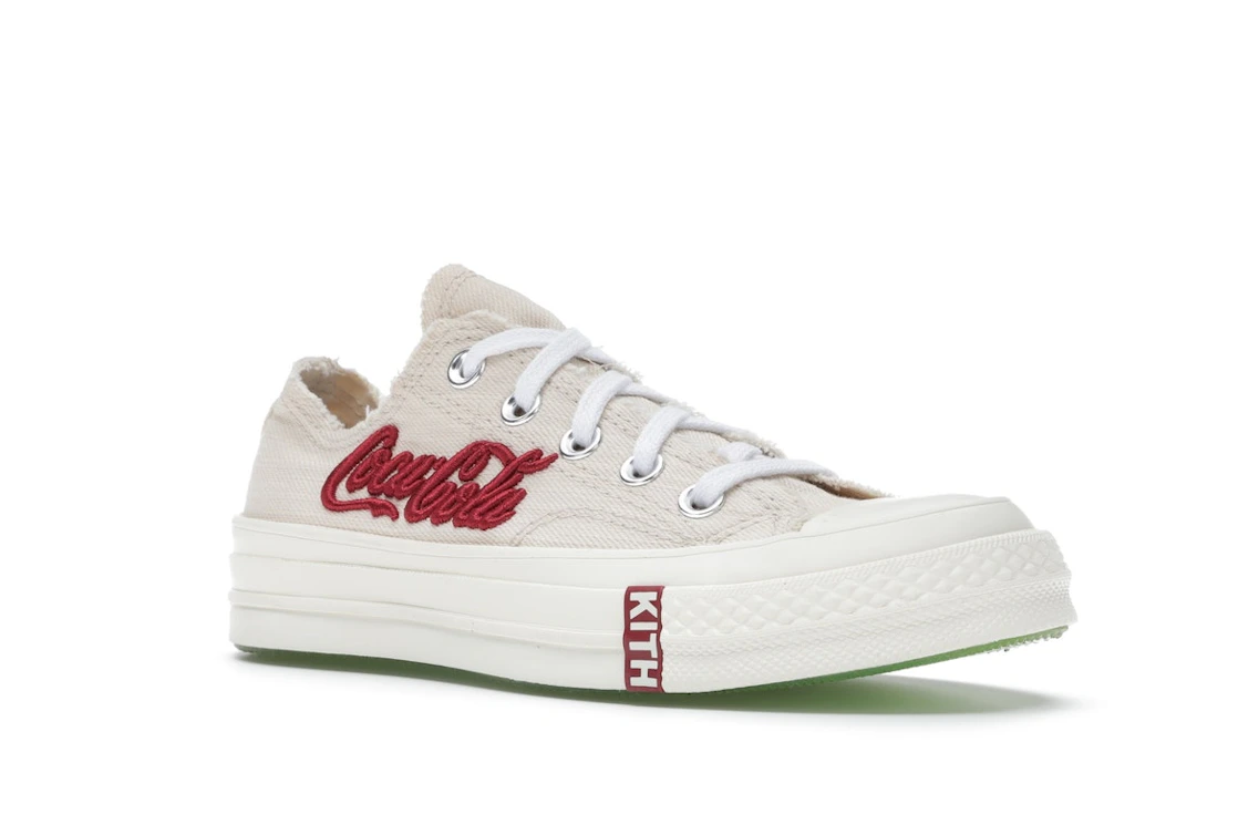 Vue 5 de Converse Chuck Taylor All Star 70 Ox Kith x Coca Cola White