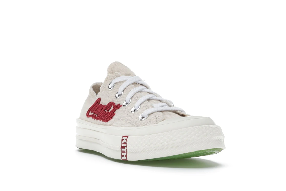Vue 7 de Converse Chuck Taylor All Star 70 Ox Kith x Coca Cola White