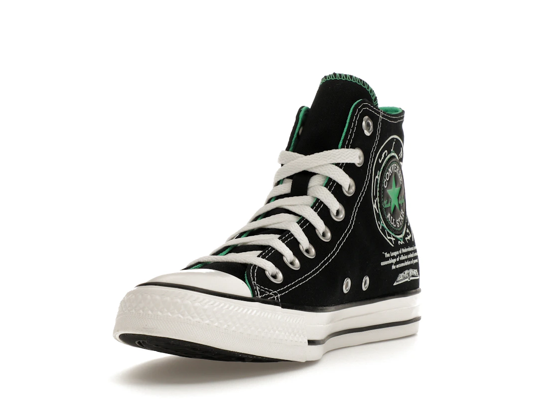 Vue 13 de Converse Chuck Taylor All Star Hi Dungeons & Dragons Black Green