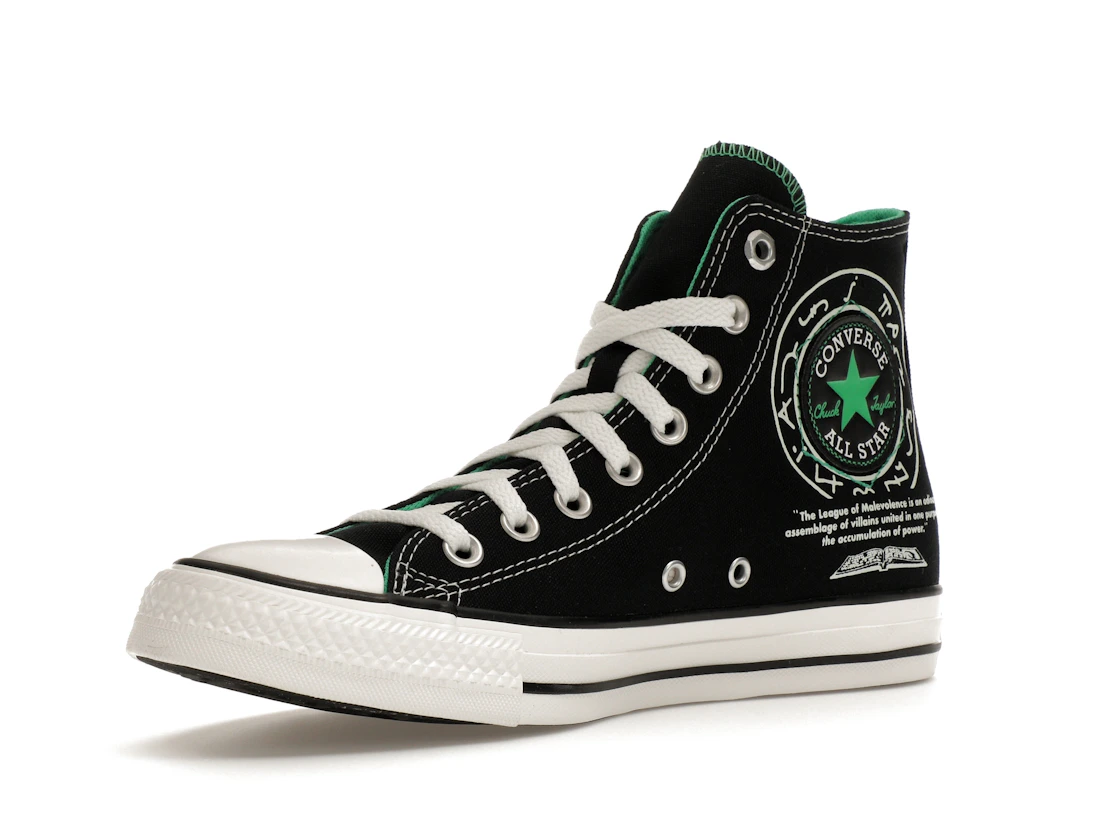 Vue 15 de Converse Chuck Taylor All Star Hi Dungeons & Dragons Black Green