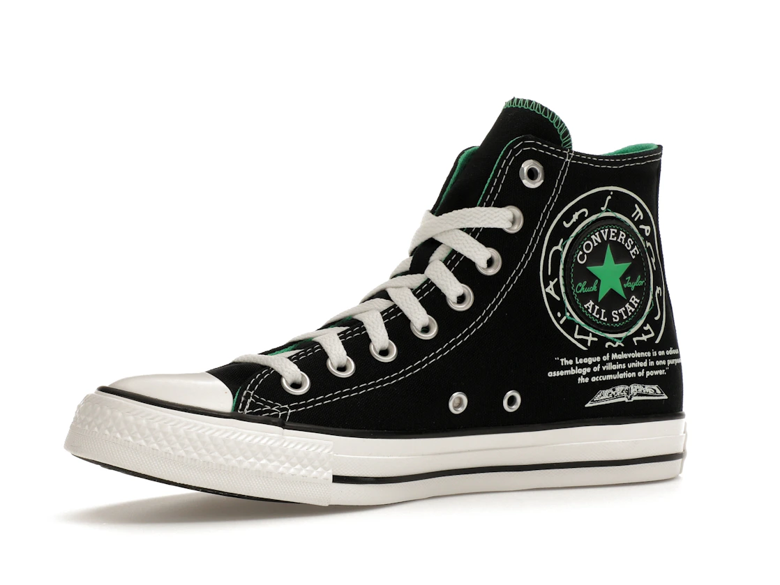 Vue 16 de Converse Chuck Taylor All Star Hi Dungeons & Dragons Black Green