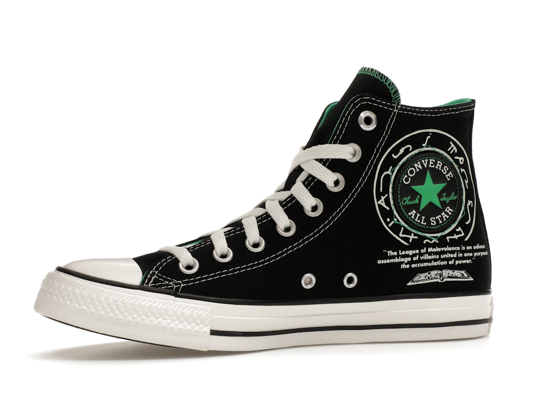 Vue 17 de Converse Chuck Taylor All Star Hi Dungeons & Dragons Black Green